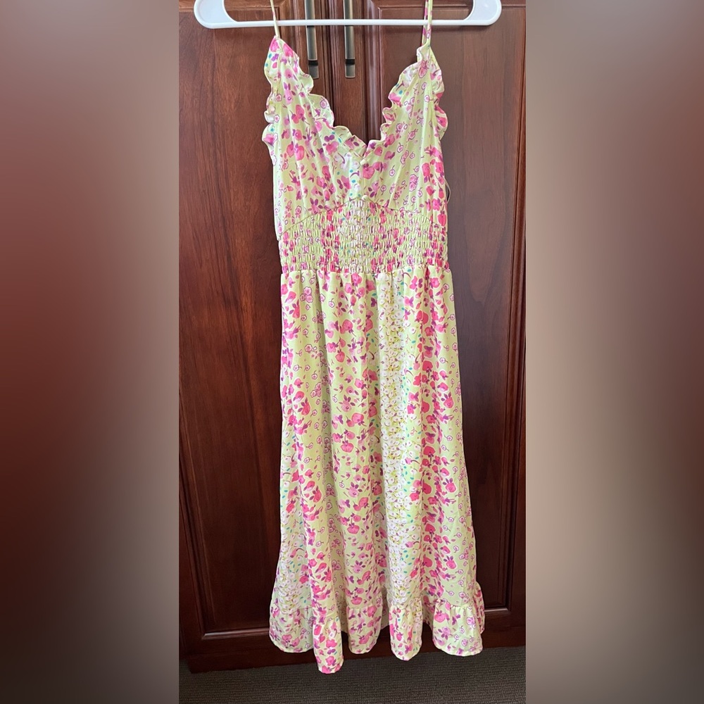 Sienna Sky Floral Spaghetti Strap Sundress